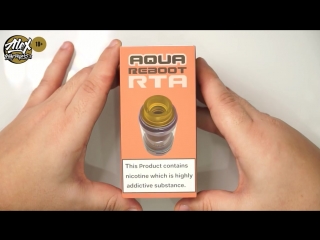 Aqua reboot rta l by footoon l eng subs l розыгрыш l alex vapersmd review 🚭🔞