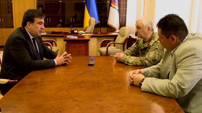 Саакашвили за взятки задержан военный комиссар одесской области