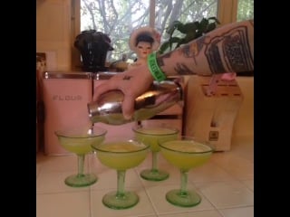 @cointreau mezcal margaritas by my favorite master mixologist danielle motor