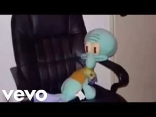 Squidward on a chair (music video) (reupload)