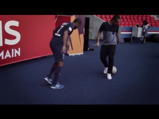 Crazy nutmeg challenge on football players