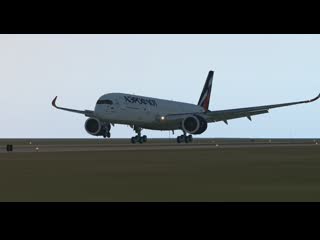 A350 landing