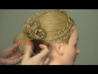Вечерняя, свадебная причёска wedding prom hairstyles for long hair