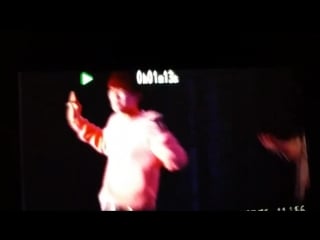 [fancam] 160116 got7 hooked (отрывок с югёмом ) @ вторая фан встреча got7