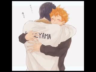 • haikyuu; kageyama & hinata