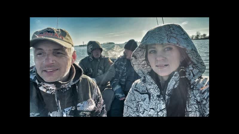 Уговорил жену на рыбалку наконец то! клевая рыбалка в калининграде