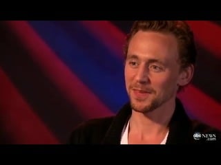 Star tom hiddleston interview playing villian loki in marvel comics super hero movie