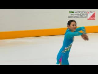 Chisato uramatsu 2020 japanese junior nationals fs