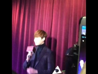 [jan 22 2016] leejongsuk unveiling his wax figure @ madame tussauds hong kong 1