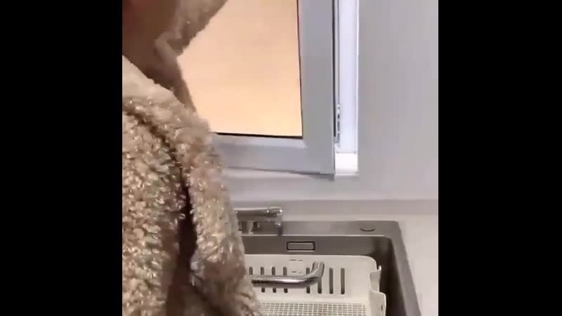 Удобный смеситель на кухне