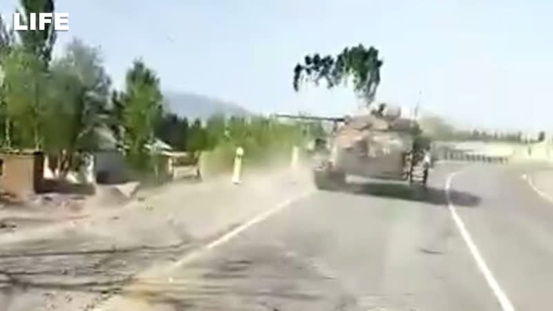 Перестрелка на границе киргизии и таджикистана