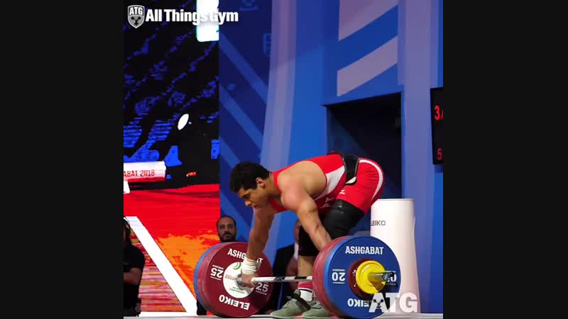 Mohamed ehab 173 snatch