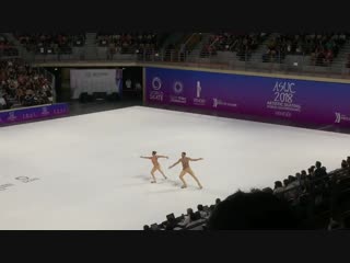 Luca lucaroni ⁄ rebecca tarlazzi pairs long program aswc 201