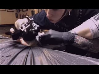 Tattooing myself