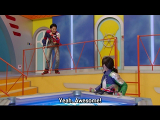 [t n] uchuu sentai kyuranger henshin lesson 01 (english subbed)