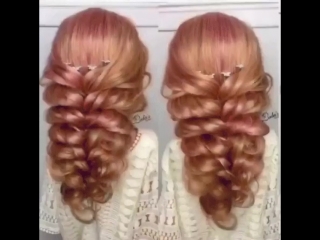 Шикарная объемная коса🦋