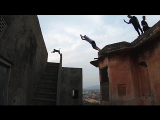 Parkour with monkeys (storror)