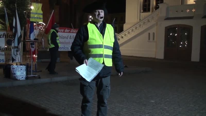 Gilet jaune gelbwesten vs tyrannei in mecklenburg vorpommern live aus wittenburg 2019