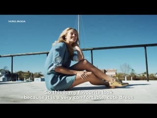 Campaign model toni garrns favourite vero moda spring look