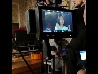 [clip] sooyoung public service commercial filming (171129)