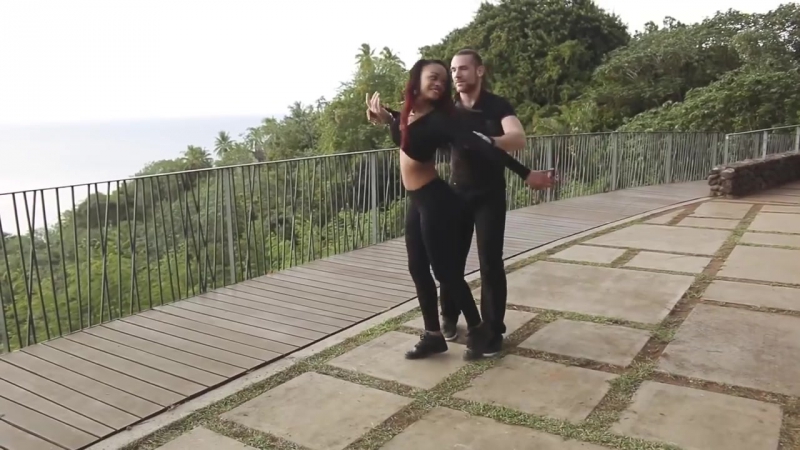 Kizomba isabelle and felicien tahiti sunset dance c4 pedro nao me pede