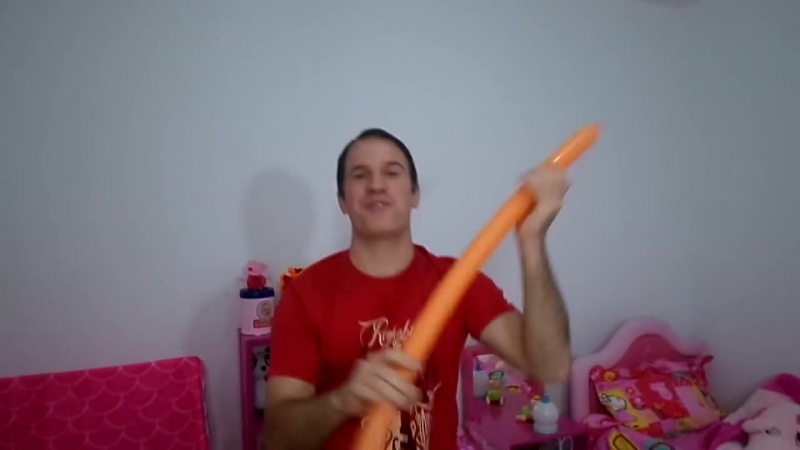 Como hacer espadas con globos largos globoflexia para niños, espada con globos paso a paso