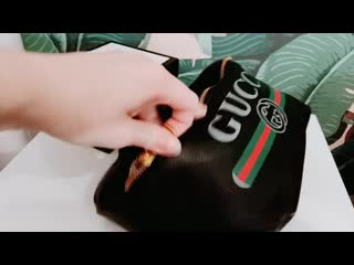 Поясная сумка gucci эко кожа 480