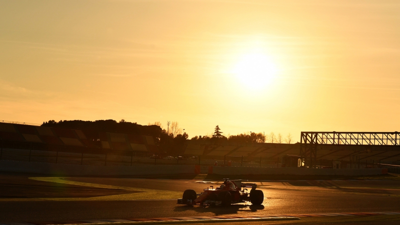 Предсезонные тесты формулы 1