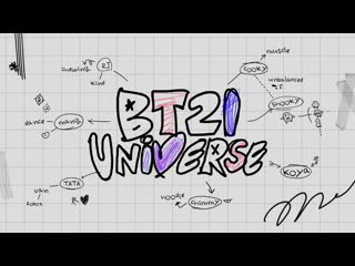 [video][190619][bt21] bt21 universe shorts compilation