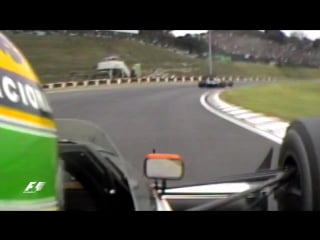 Classic onboard ayrton senna, suzuka 1989