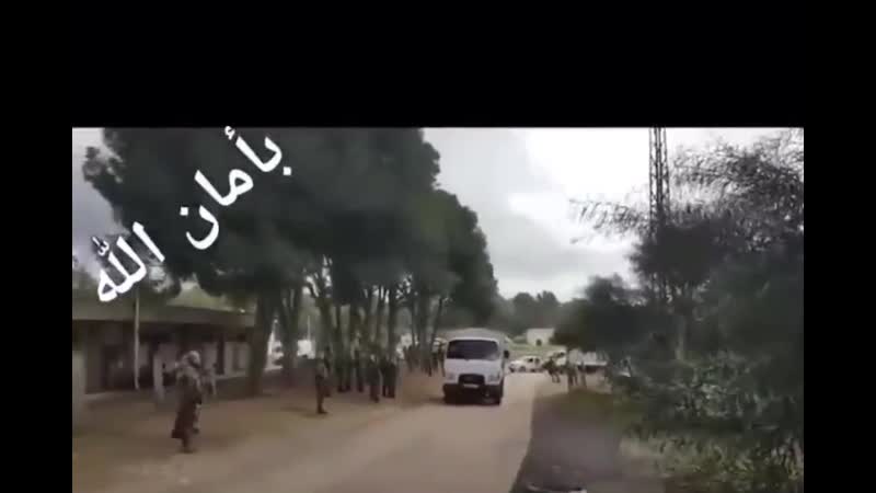 Syria first regiment special task of the 5th legion has sent reinforcements from jableh to idlib