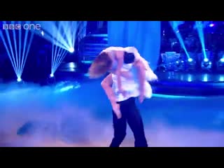 Caroline flack pasha kovalevs showdance to angels