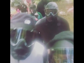 Young noble montclair boys at it paintballing in atlanta pt1