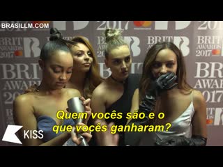 Jesy bêbada no brit awards 2017 (legendado pt/br)