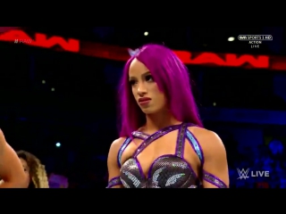 Raw sasha banks & bayley vs alexa bliss & nia jax