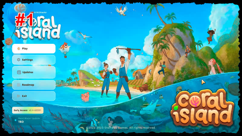 Поглядим coral island #1 прибытие