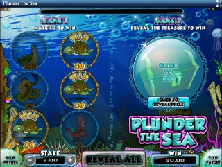 Plunder the sea в голдфишке