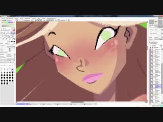 Flora believix speedpaint