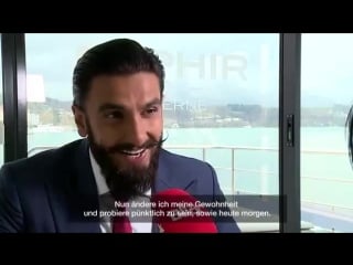 Видео 2 ranveer's interview with a swiss journalist @myswitzerlandin #inlovewithswitzerland 🇨🇭
