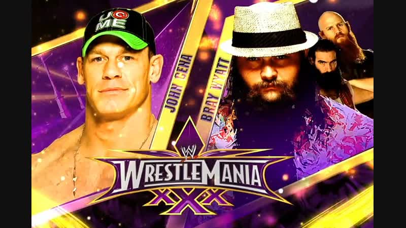 (wwe mania) wrestlwmania xxx john cena vs bray wyatt
