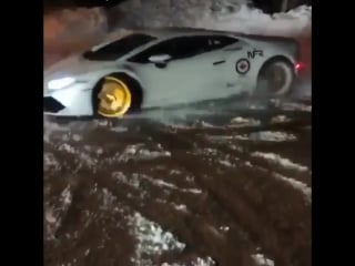 Lamborghini ламборджини дрифт снег maserati мазерати