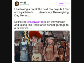 Looks like liz warren is on the warpath and taking this resistance school garbage to a new level