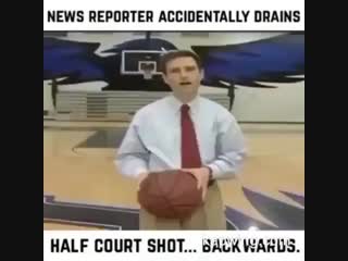 Anchorman, sinker of the perfect shot