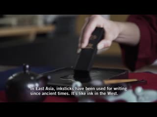 Japanese ink artisan interview is japan cool craftsmanship（墨職人）