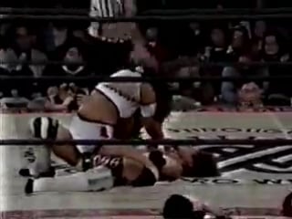 Manami toyota toshiyo yamada vs lco (etsuko mita mima shimoda) 2 3 falls match ajw 1/24/94