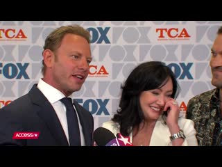 Ian ziering totally covered for shannen doherty when she wrecked his 90210 corvette