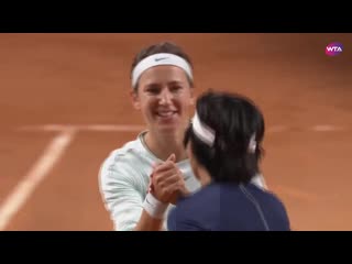 «vika7 shines in her intebnlditalia first rounder!