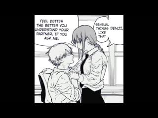 //chainsaw man; denji & makima