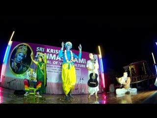 Iskcon pattaya, drama from the russian devotees krishna janmashtami 2018