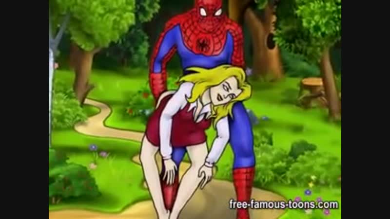 Spider man is nailing gwen stacy and then harley quinn cartoon porn videos